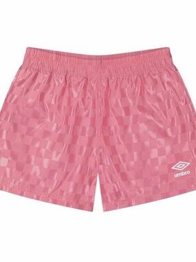 Umbro Pink Checkered Shorts